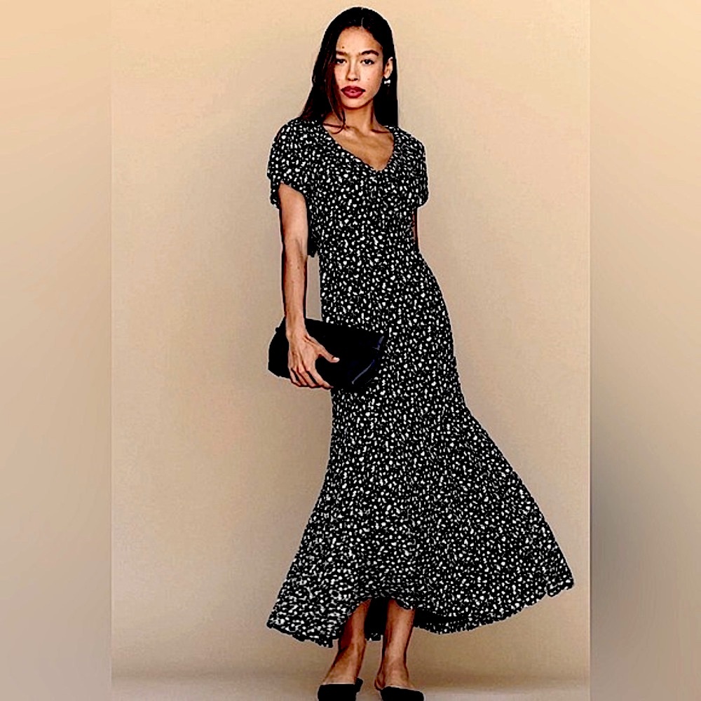 NWT Reformation Talleen Midi Dress, 2